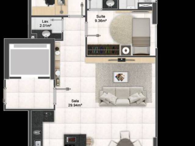 Apartamento para Venda em Praia Grande - 5